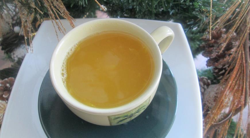 Как приготовить апельсиновый чай с коньяком