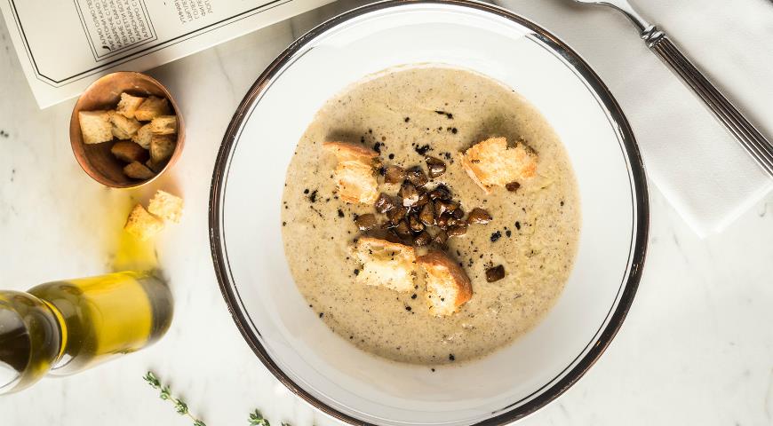 низкокалорийный крем суп из шампиньонов рецепт | Дзен