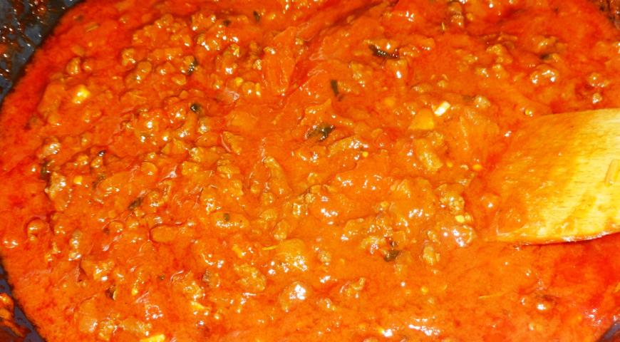 Готовим томатно-мясной соус "болоньезе"