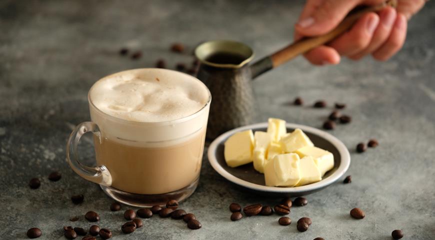 Вulletproof coffee, кофе со сливочным маслом