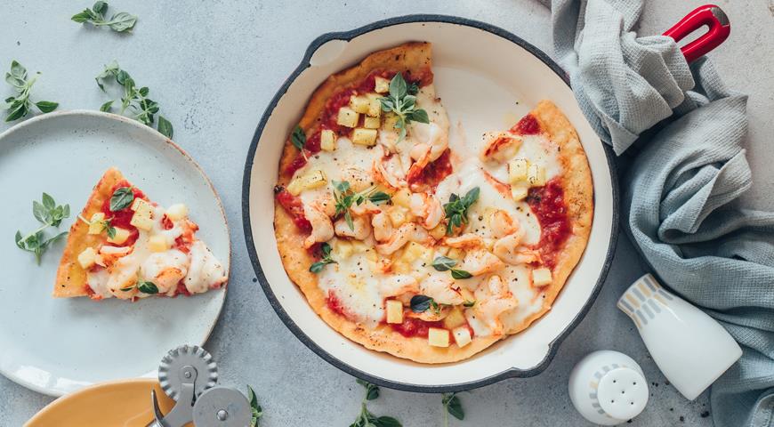 10 рецептов домашней пиццы.