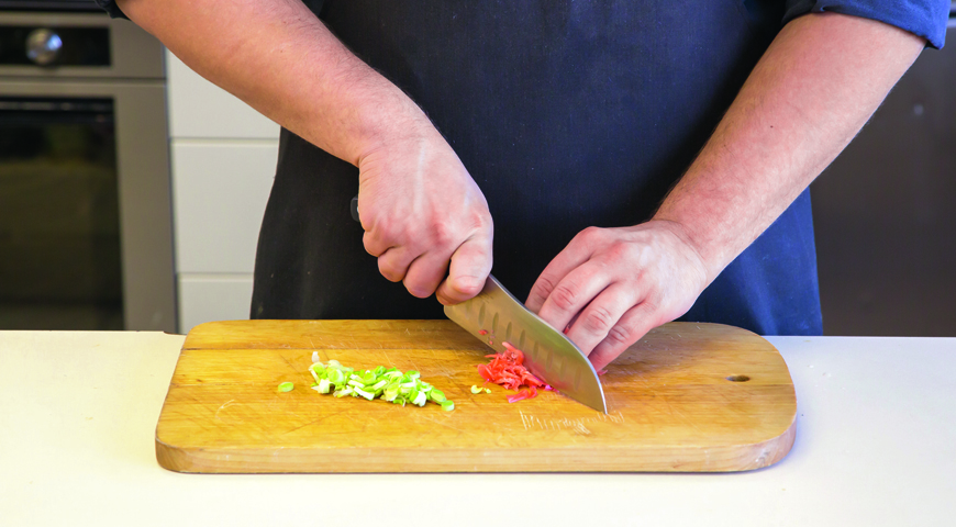 Фото приготовления рецепта: Тартар из говядины в стиле суши-бара, шаг №1
