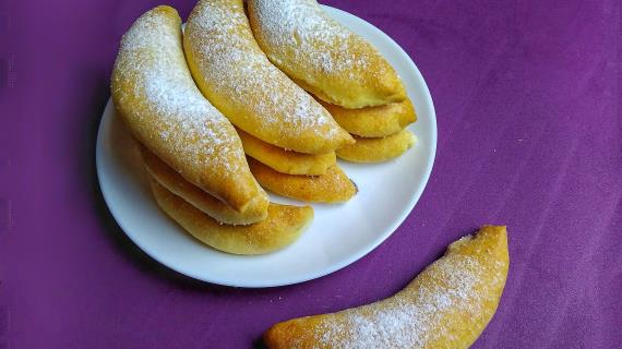 Печенье «Бананы» с творожной начинкой