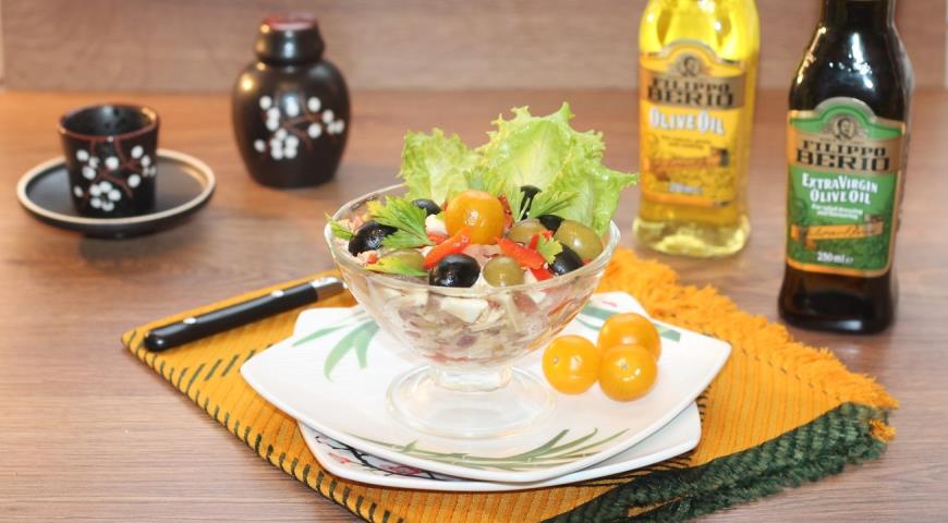 Салат Пикантный с оливковым маслом