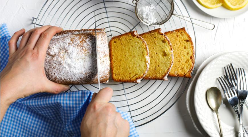 Замечательный кекс без рецепта - фунтовый пирог