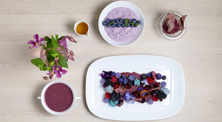 Фиолетовый день цветной диеты
