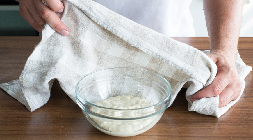 Хачапури с сыром сулугуни, подготовьте тесто