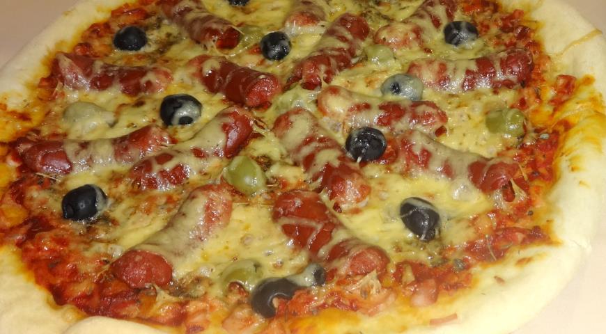 Фото приготовления рецепта: Пицца Тарантелла, шаг №13