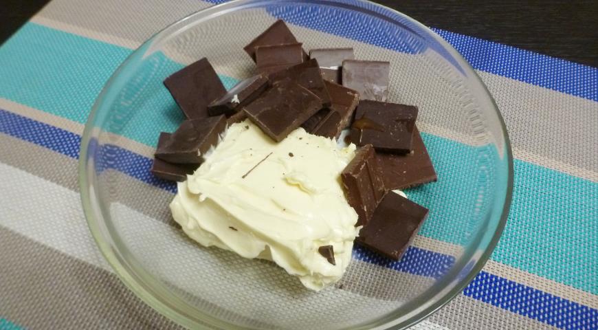 Фото приготовления рецепта: Шоколадный торт Baulois, шаг №4