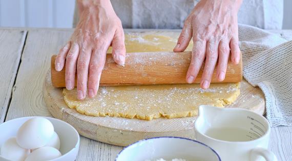 Рассыпчатое тесто для открытых пирогов и тартов