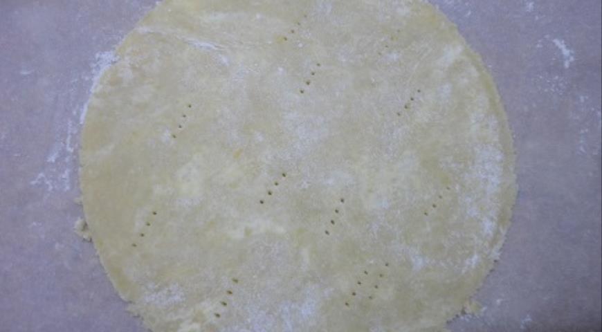 Фото приготовления рецепта: Песочный торт с миндальным кремом, шаг №3