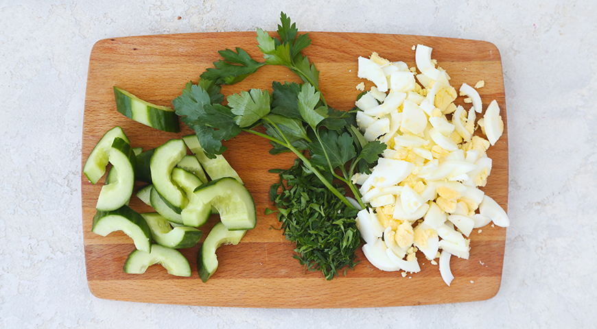 Рецепт салата из говядины на водке и мясной салат с жареным луком и дайконом