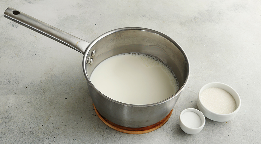 Пошаговый рецепт приготовления рисовой каши на молоке в кастрюле