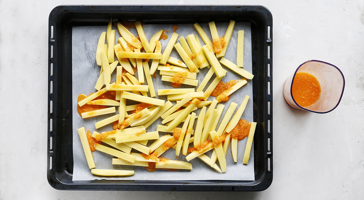 Как приготовить картофель фри в духовке: пошаговый рецепт