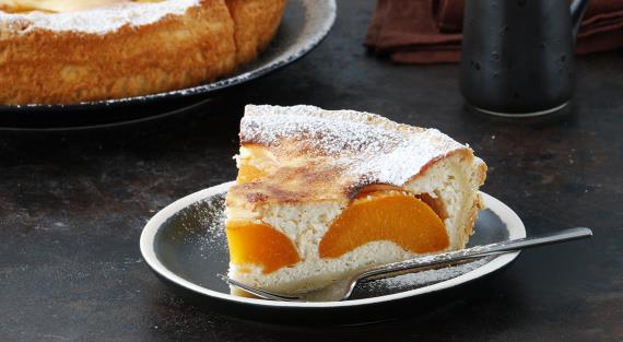 Рецепт заливного пирога «Персиковый сад»: простой и вкусный