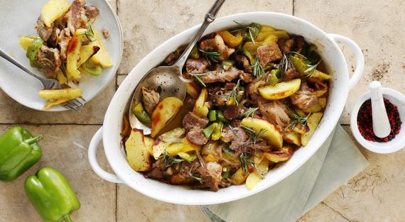 7 вкусных рецептов блюд из свинины и картошки