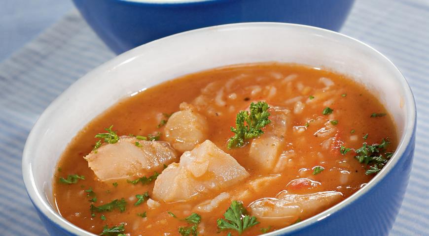 Рецепт Португальский рыбный суп