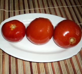 Рецепт Резкие помидоры