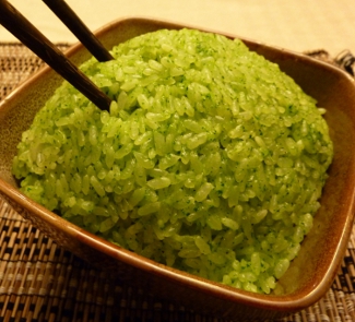 Рецепт Изумрудный рис