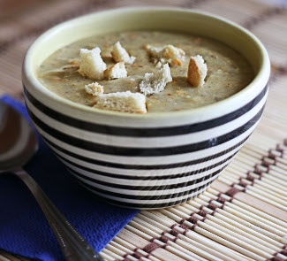 Рецепт Сливочно-грибной крем-суп